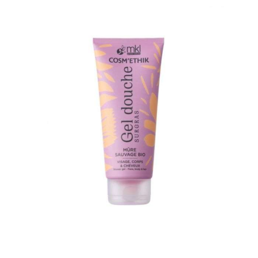 MKL-Cosmethik-Gel-Douche-Mure-Sauvage-Bio-200ml-1 MKL Cosm'ethik Gel Douche Mure Sauvage Bio 200ml – Image 1