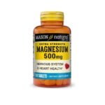 Mason Natural Magnesium 500mg 100 Tablets