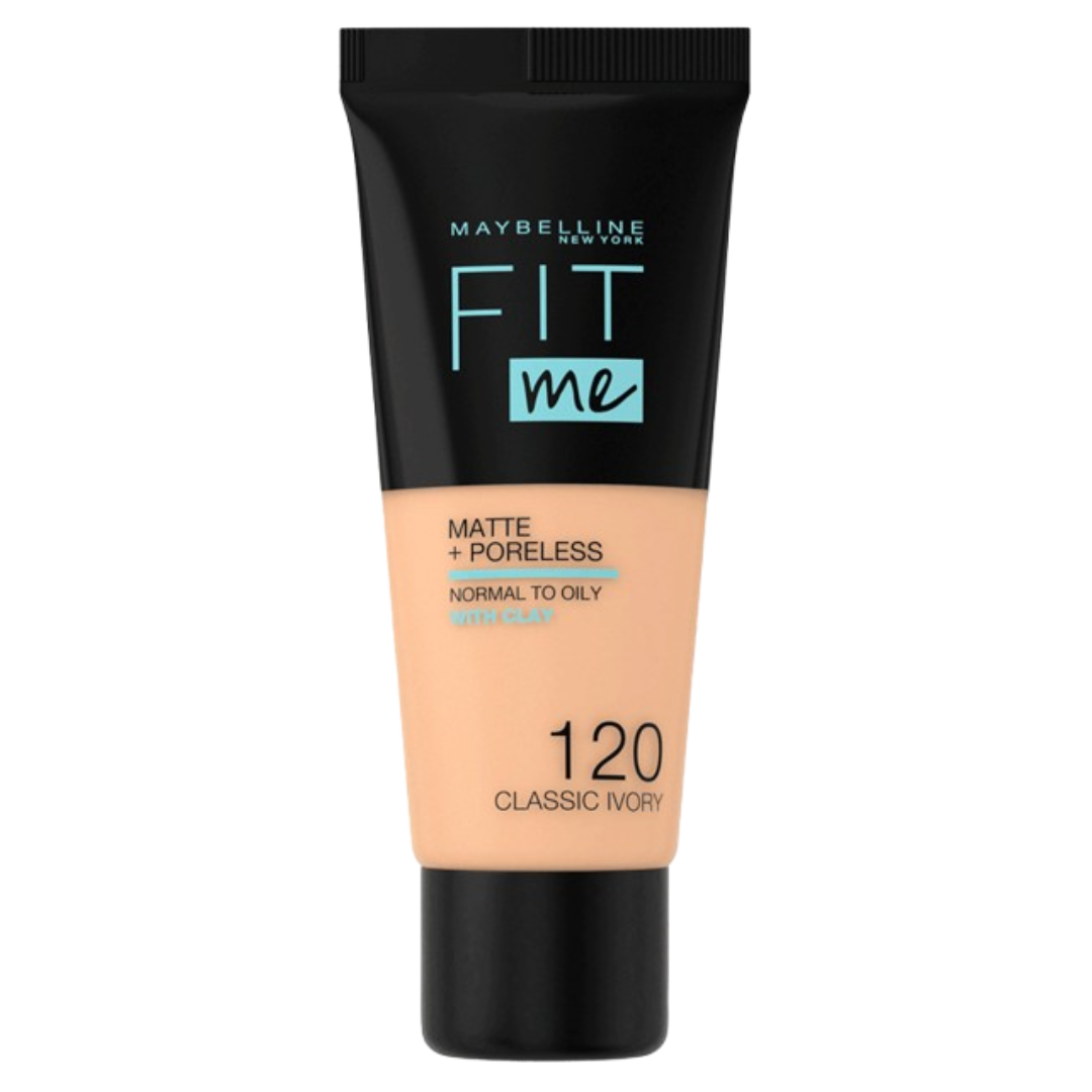 Maybelline-Fit-Me-FDt-Luminous-Smooth-spf18-Nu-120-30ml-1 Maybelline Fit Me Fond De Teint Luminous +Smooth spf18 Nu 120 30ml – Image 1