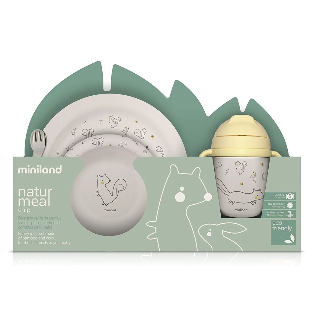Miniland-Coffret-Repas-Chip-ref-89476-1 Miniland Coffret Repas Chip – Image 1