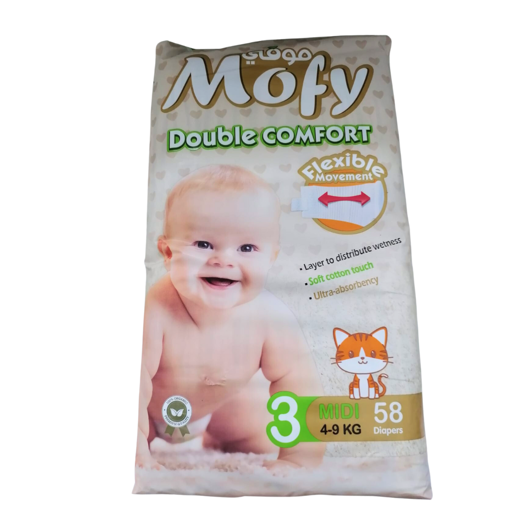 Mofy-Couches-bebe-Midi-N°-3-4-9kg58pcs-1 Mofy Couches bebe Midi N° 3 4-9kg/58 Pieces – Image 1