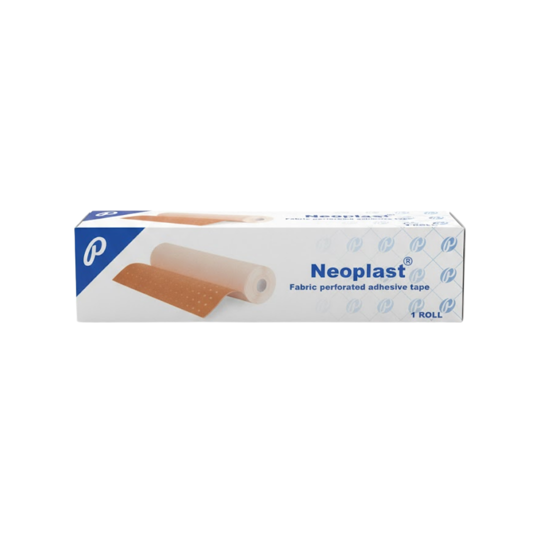 Neoplast-Sparadraps-Perfores-5x10-1-3 Neoplast Sparadraps Perfores 5x18 cm – Image 1