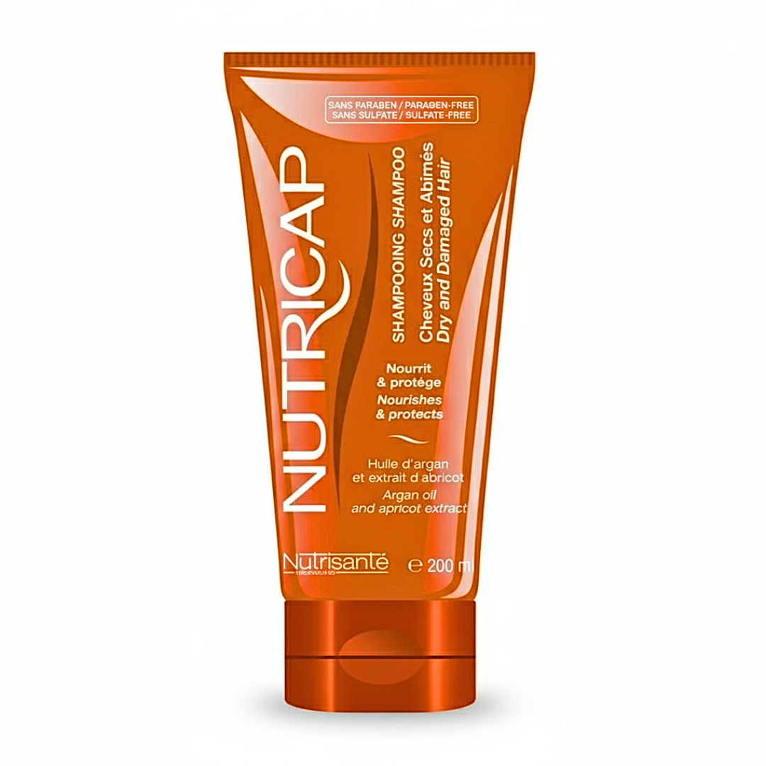 Nutricap-Shamp-Chvx-secs-abimes-200ml-1 Nutricap Shampoing Cheveux Secs & Abimes 200ml – Image 1