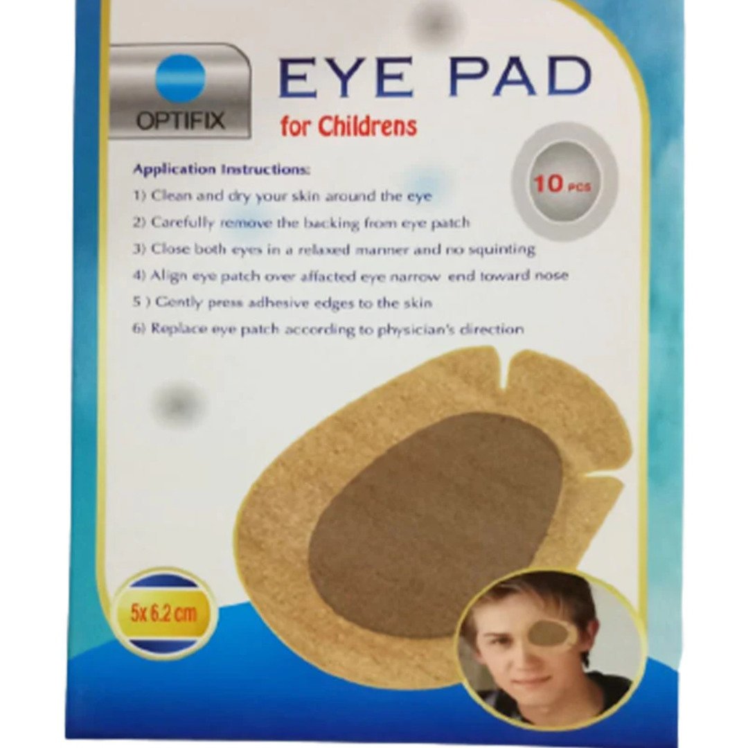 Optifix-eye-pad-For-Enfant-CHN-56.2-10pcs-1 Optifix Eye Pad For Enfant 5x6.2 10 Pieces – Image 1