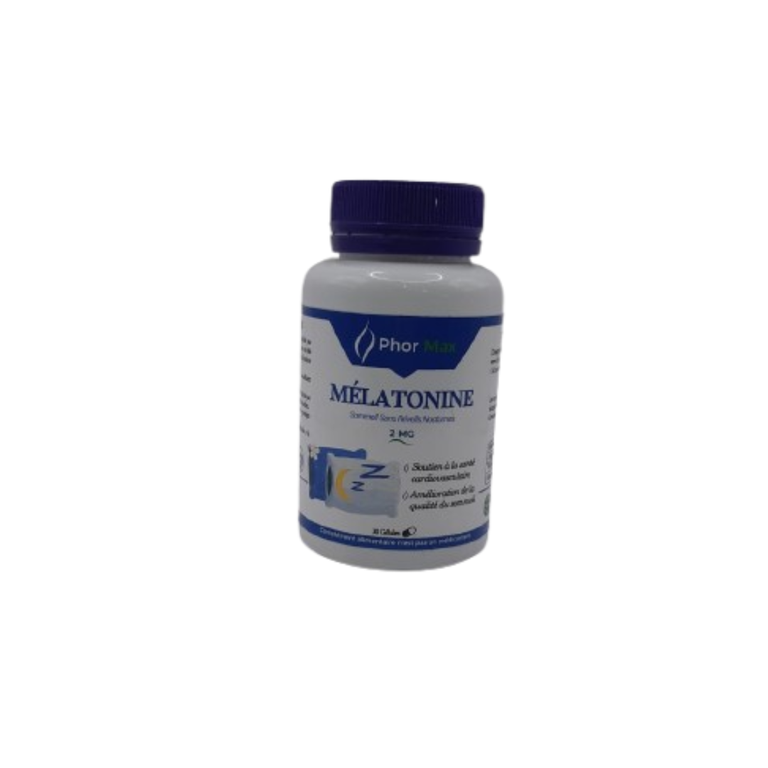 Phormax-Melatonine-30-gelules-1 Phormax Melatonine 30 Gelules – Image 1