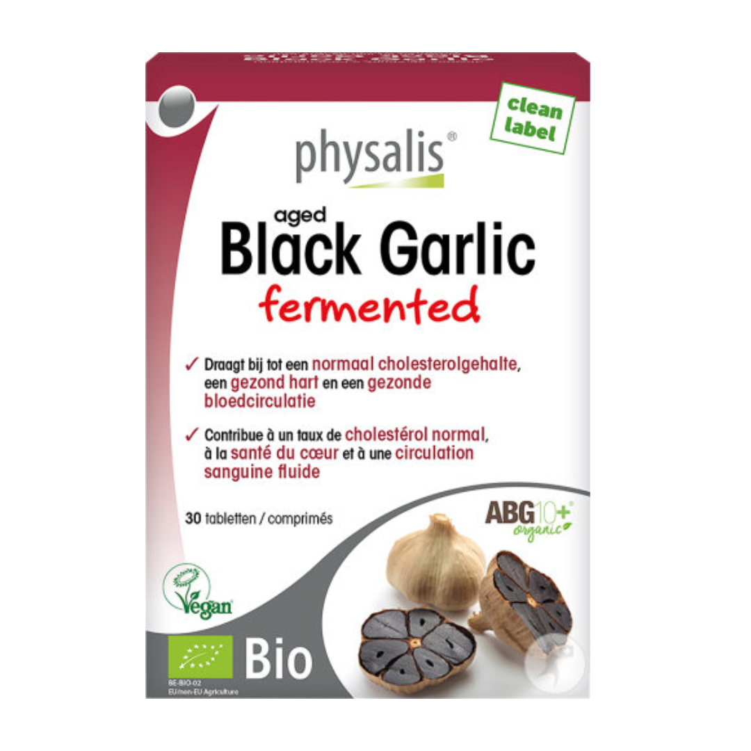 Physalis-Black-garlic-fermented-30-comprimes-2 Physalis Black Garlic Fermented 30 Comprimes – Image 1