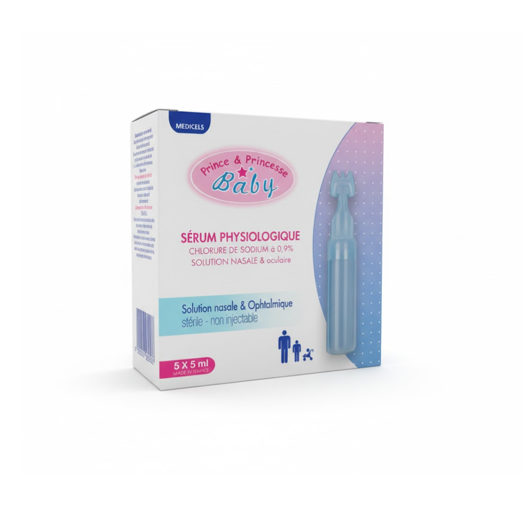 Prince-princesse-Serum-physio55-1 Prince & Princesse Serum Physiologique 5 x 5Ml – Image 1
