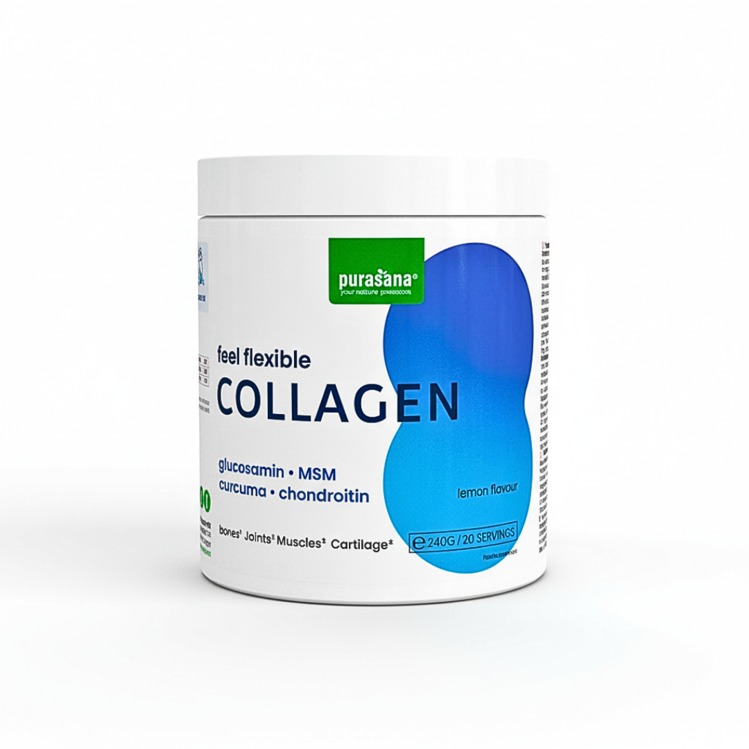 Purasana-Feel-Flexible-Collagene-240g-1 Purasana Feel Flexible Collagene 240g – Image 1