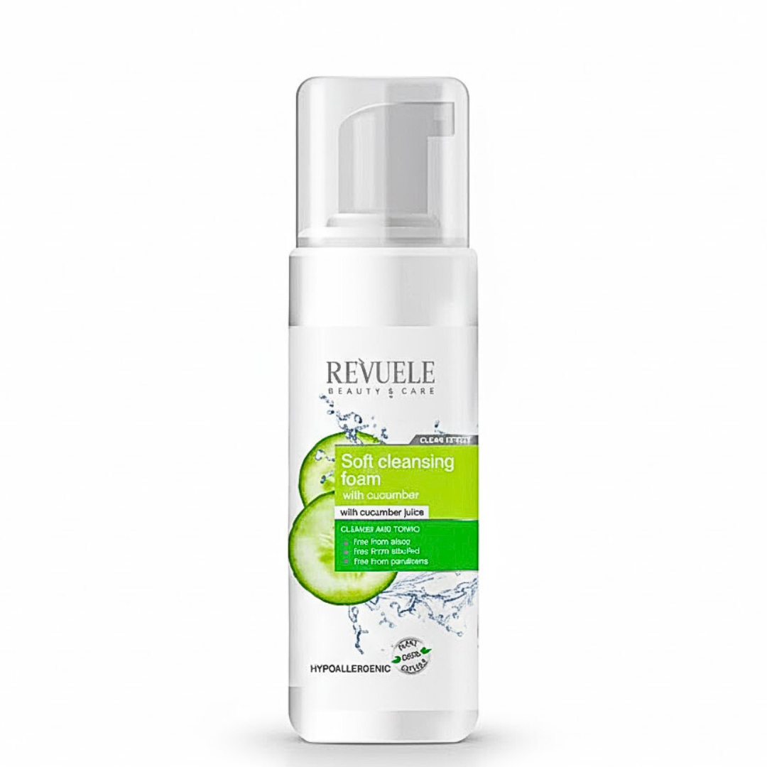 Revuele-Air-Cleansing-Foam-With-Cucumber-Juice-150ml-1 Revuele Air Cleansing Foam With Cucumber Juice 150ml – Image 1