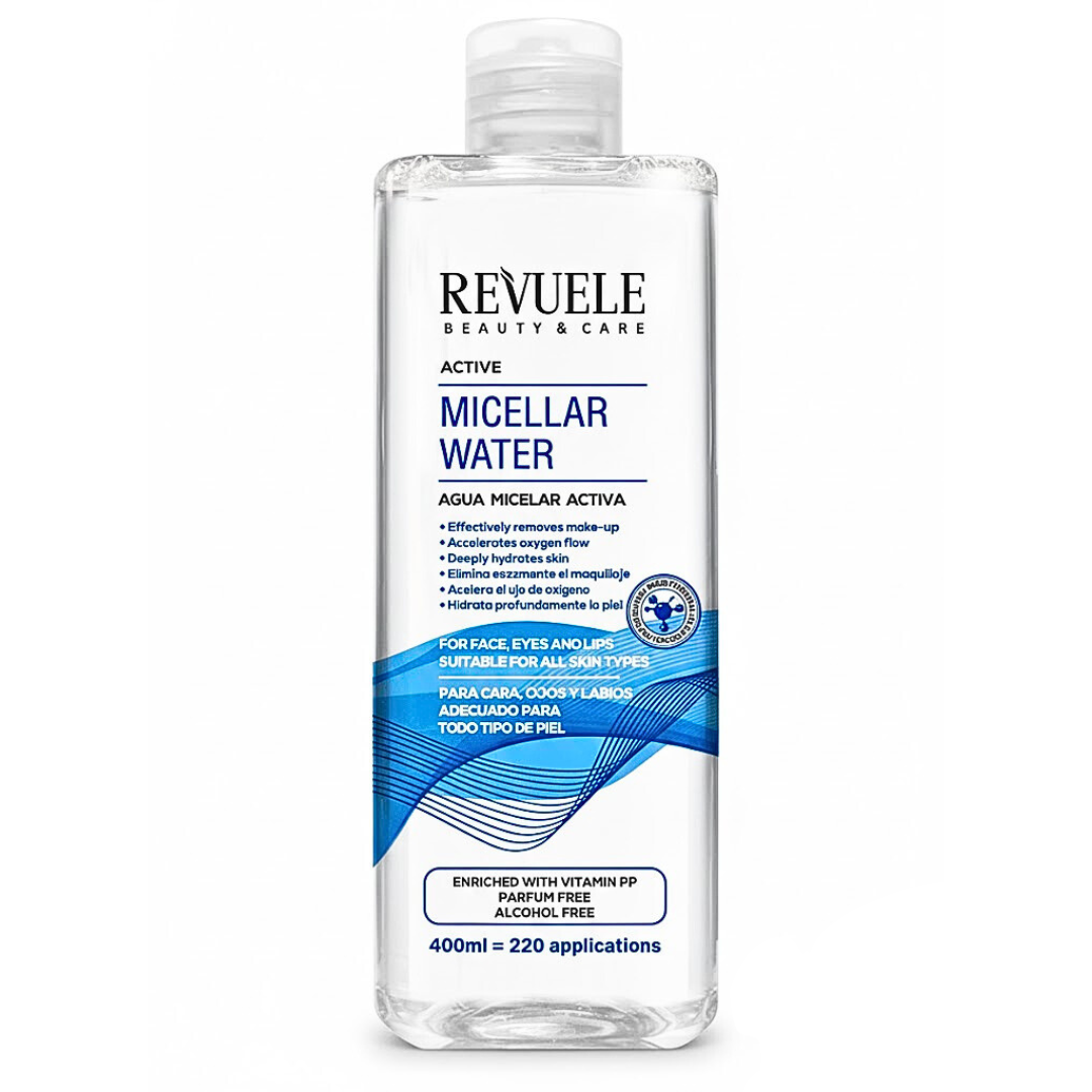 Revuele-Micellar-Water-Active-400ml-1 Revuele Micellar Water Active 400ml – Image 1
