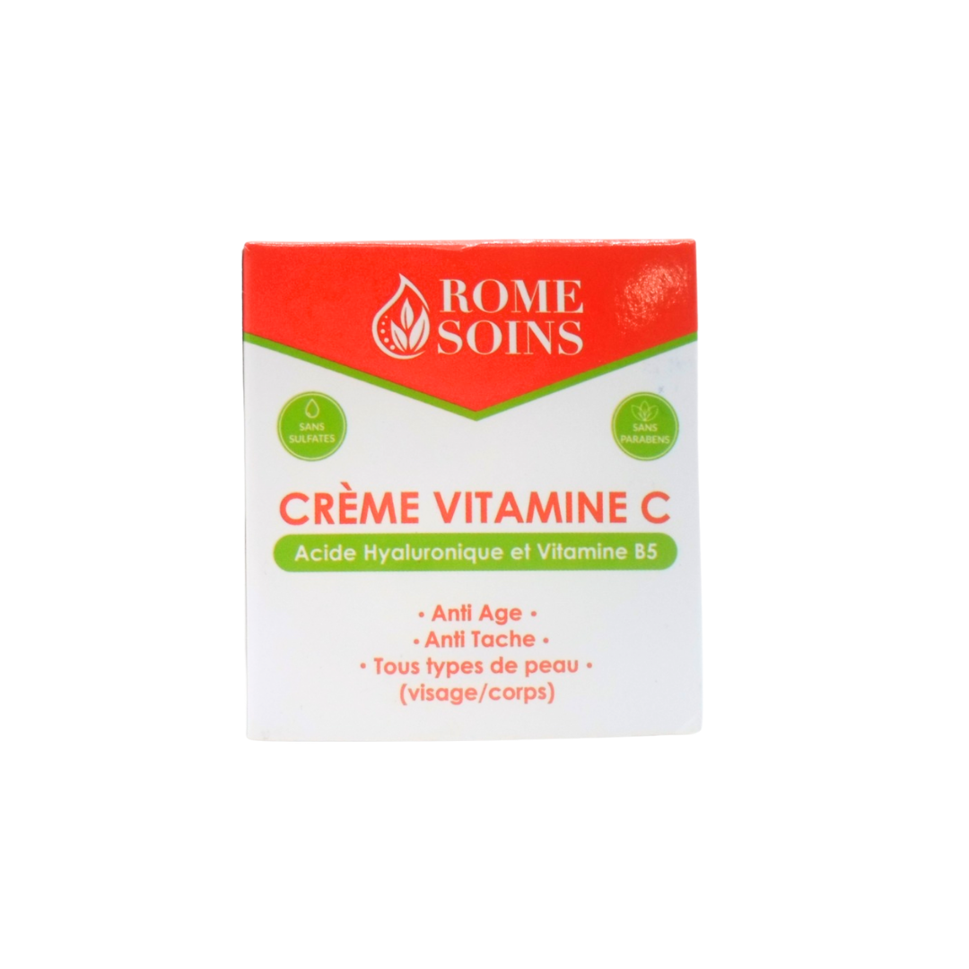 Rome-soins-creme-jeunesse-vitamine-C-50g-1 Rome Soins Creme Vitamine C 50g – Image 1