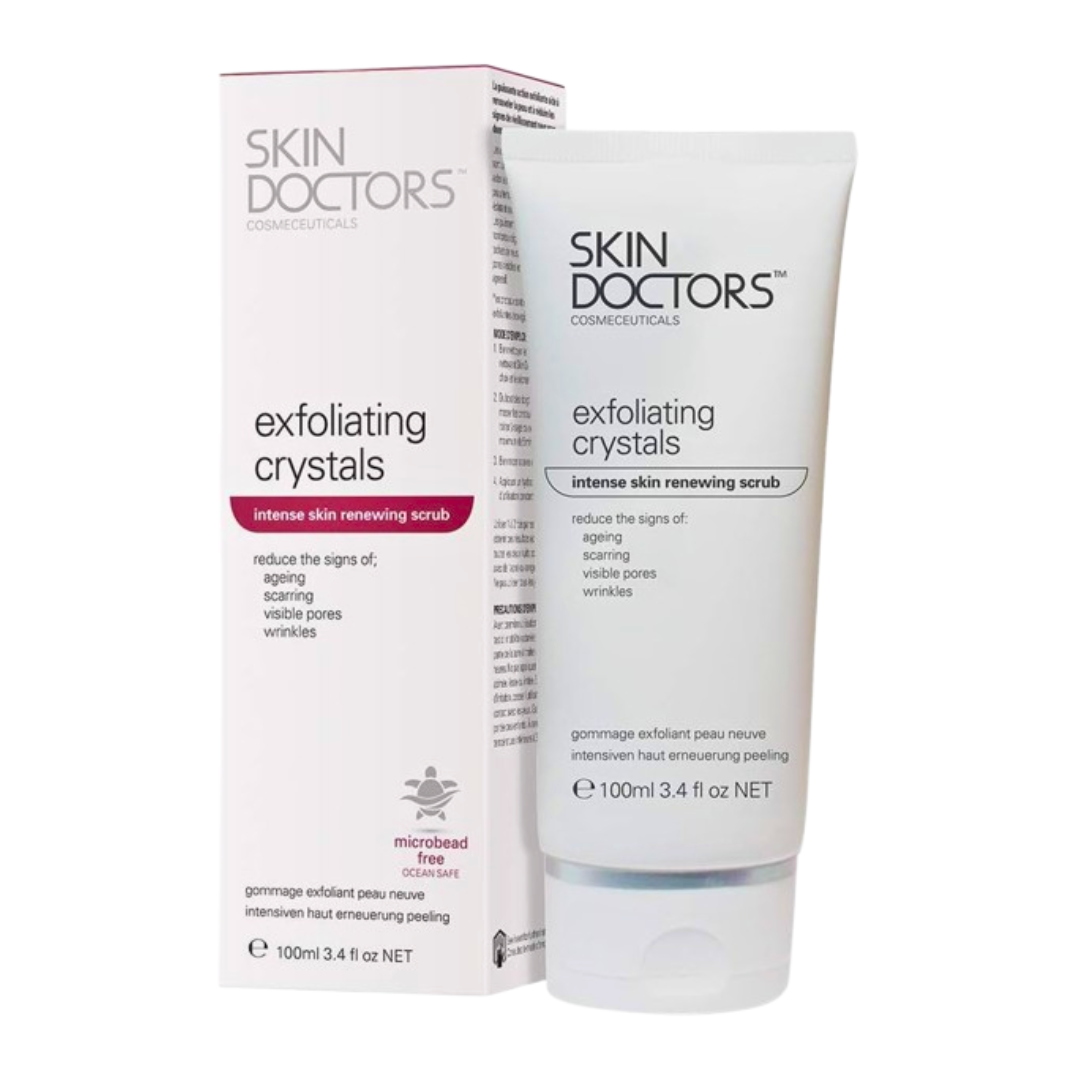 Skin-Doctors-Exfoliating-Crystals-Intense-Skin-Renewing-Scrub-100ml-1 Skin Doctors Exfoliating Crystals Intense Skin Renewing Scrub 100ml – Image 1