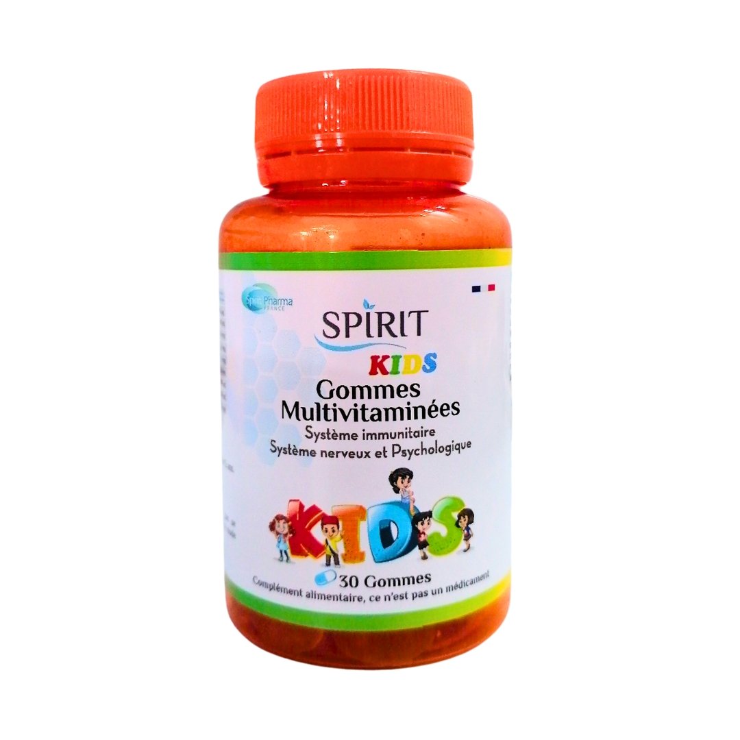 Spirit-Kids-Gommes-multivitaminees-30-gommes-1 Spirit Kids Gommes Multivitaminees 30 Gommes – Image 1