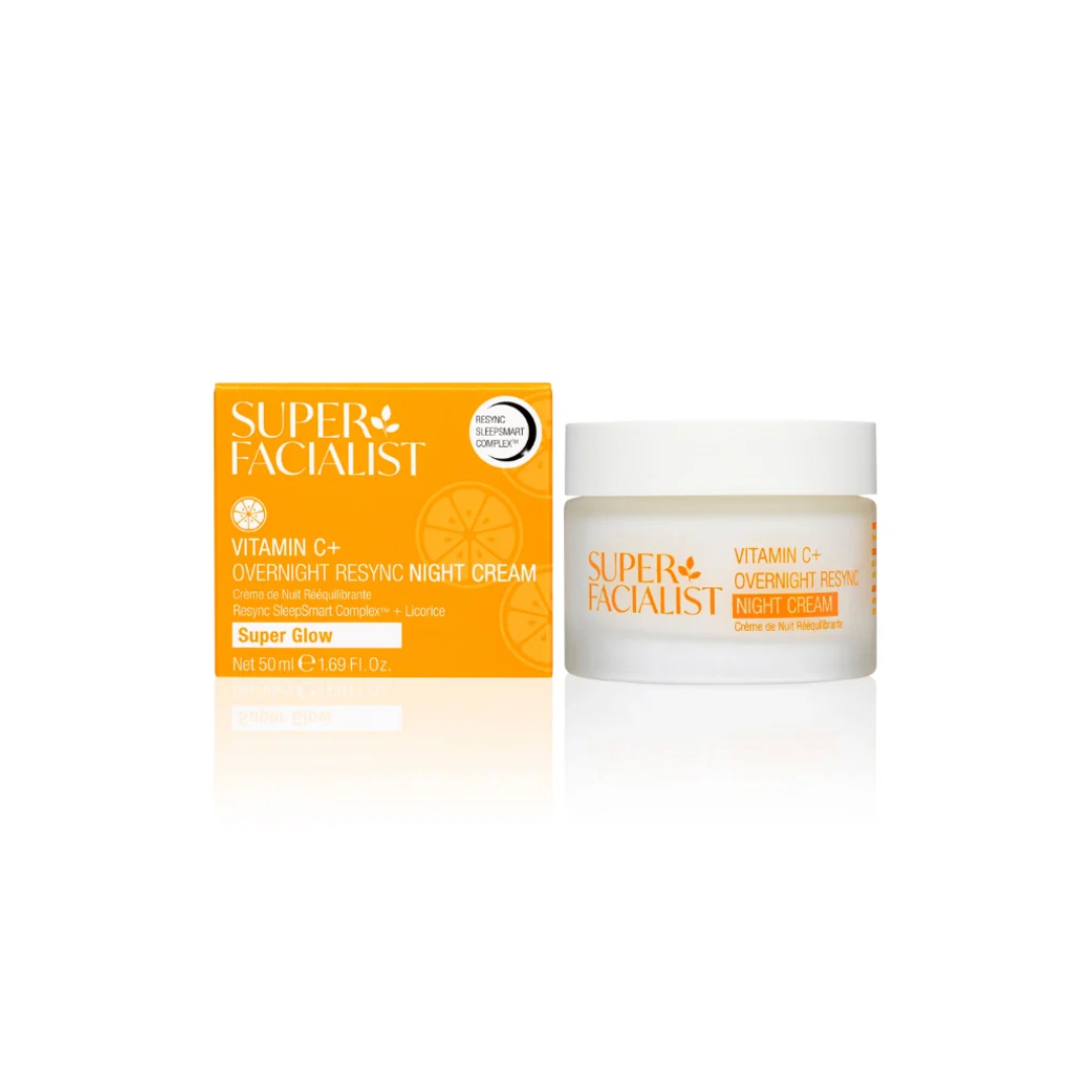 Super-Facialist-Vitamin-C-Overnight-Resync-Night-Cream-50ml-1 Super Facialist Vitamin C+ Overnight Resync Night Cream 50ml – Image 1