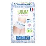 TADAM CULOTTES FUITES URINAIRES PLUS TAILLE L X 8
