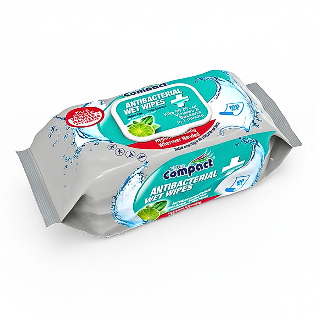 Ultra-Compact-Lingettes-Antibacterial-100-pcs-1 Ultra Compact Lingettes Antibacterial 100 Pieces – Image 1