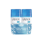 Uriage Eau Thermale Deodorant Puissance 2x50ml Pack
