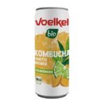 VOELKEL KOMBUCHA CITRON VERT GINGEMBRE CANETTE 250ML