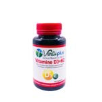 Vertu Plus Vitamine D3+K2 50 Capsules
