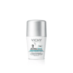 VICHY DÉODORANT  DERMO-DÉTRANSPIRANT INVISIBLE PROTECT 72H ANTI-TACHES ANTI-IRRITATIONS.