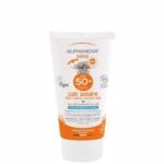 ALPHANOVA LAIT Solaire Bébé Certifiée Bio SPF 50+ Hypoallergénique 50G