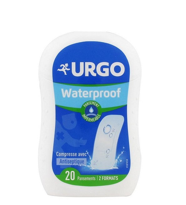 urgo_waterproof-1 Urgo Pansements Waterproof Assortis Boite de 20 – Image 1