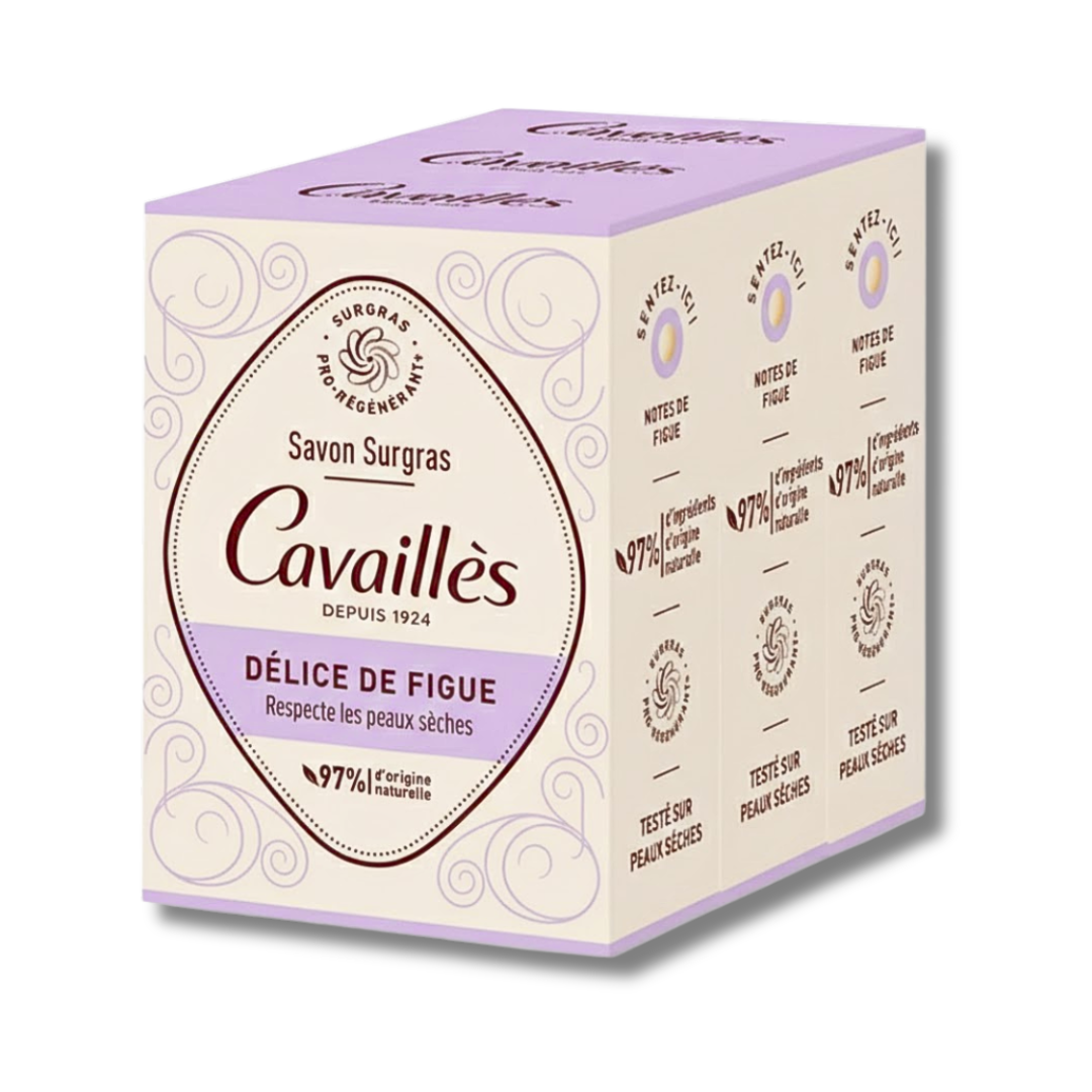 Rc-Trio-Savon-Delice-De-Figue-200g-1 Roge cavailles Trio Savon Delice De Figue 200g – Image 1