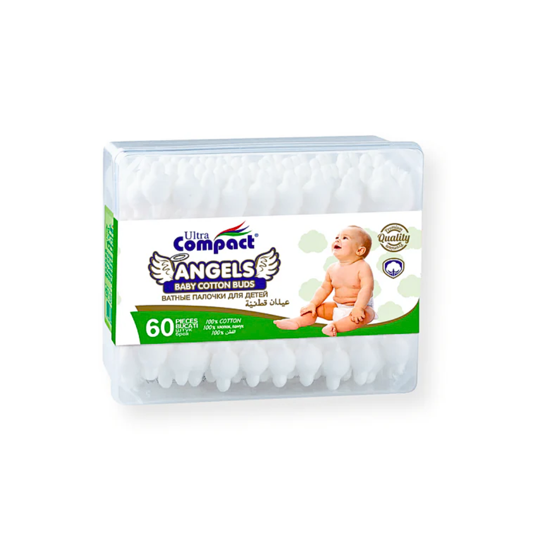 Ultra-Compact-Angels-Baby-Cotton-Tige-60pcs-1 Ultra Compact Angels Baby Cotton Tige 60 Pieces – Image 1