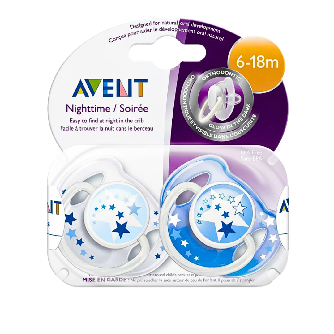 Avent-Suc-Nuit-6-18-M-Scf-17662-2 Avent Sucette Nuit 6-18 M Scf 176/62 – Image 1