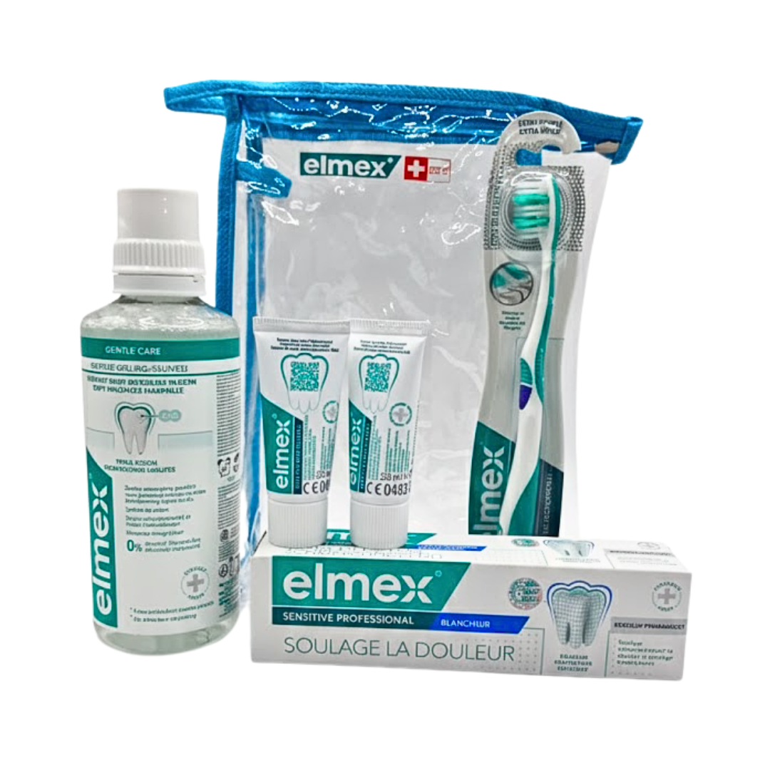 Elmex-Dent-BlancheurBDBBad-extra-souple2-Dent-ECH-Trousse Elmex Blancheur & Fresh Smile – Kit Dentaire Complet Pack – Image 1