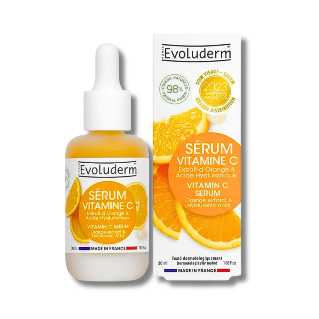 Evoluderm-Serum-Vitamine-C-30ml-1 Evoluderm Serum Vitamine C 30ml – Image 1