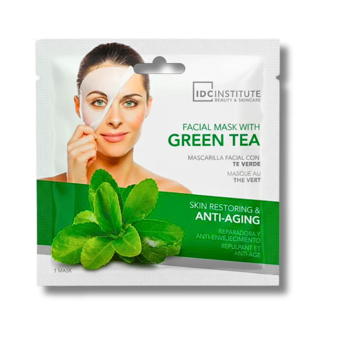 IDC-Institute-Face-Mask-Green-Tea IDC Institute Face Mask Green Tea – Image 1