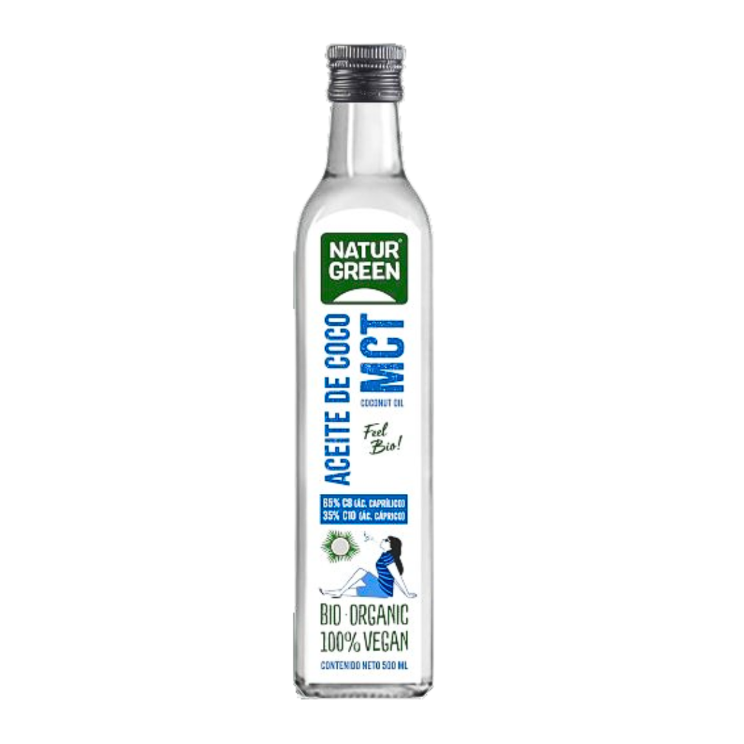 Nature-Green-Huile-De-Coco-MCT-500ml Natur Green Huile De Coco MCT 500ml – Image 1