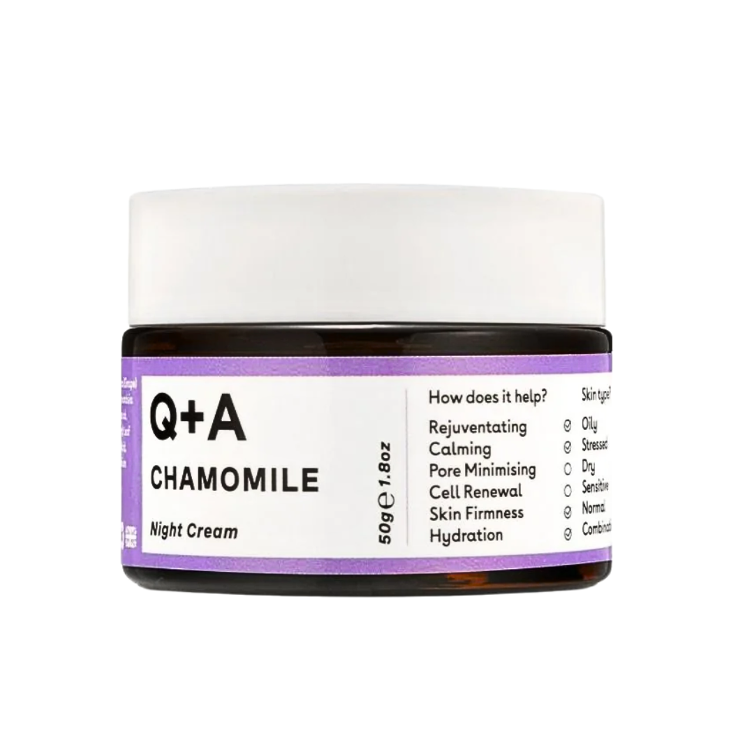 QA-Chamomile-Night-Cream-50g Q+A Chamomile Night Cream 50g – Image 1