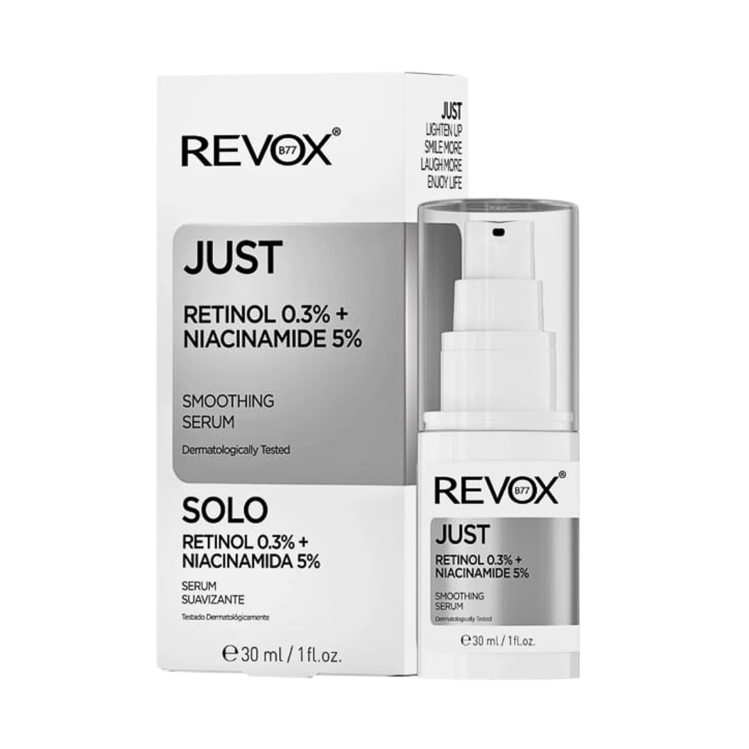 Revox-B77-Just-Retinol-0.3Niacinamide-5-30ml Revox B77 Just Retinol 0.3%+Niacinamide 5% 30ml – Image 1
