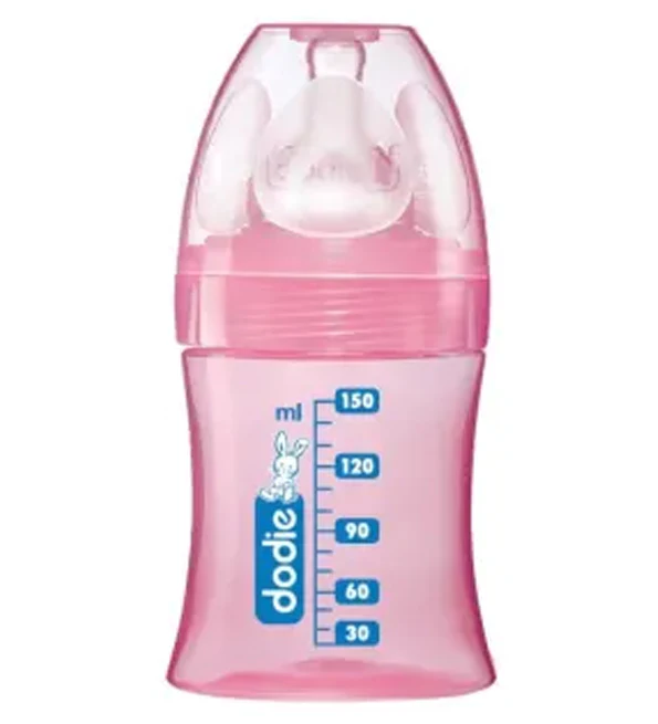 Dodie-Biberon-Initiation-Tetine-debit-1-Rose-150-ml.webp