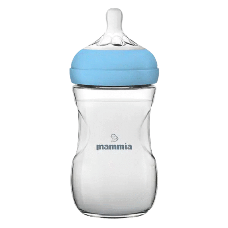 Mammia-Biberon-Natural-Feeling-330ml-Bleu