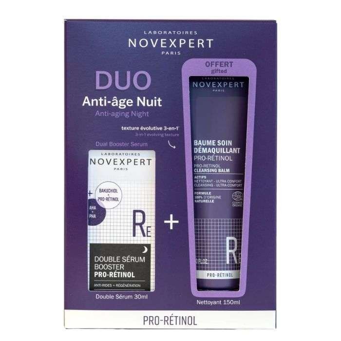 NOVEXPERT-COFFRET-DOUBLE-SERUM-BOOSTER-PRO-RETINOL-30ML-BAUME-DEMAQUILLANT-150ML-OFFERT.jpg NOVEXPERT-COFFRET-DOUBLE-SERUM-BOOSTER-PRO-RETINOL-30ML-BAUME-DEMAQUILLANT-150ML-OFFERT.jpg