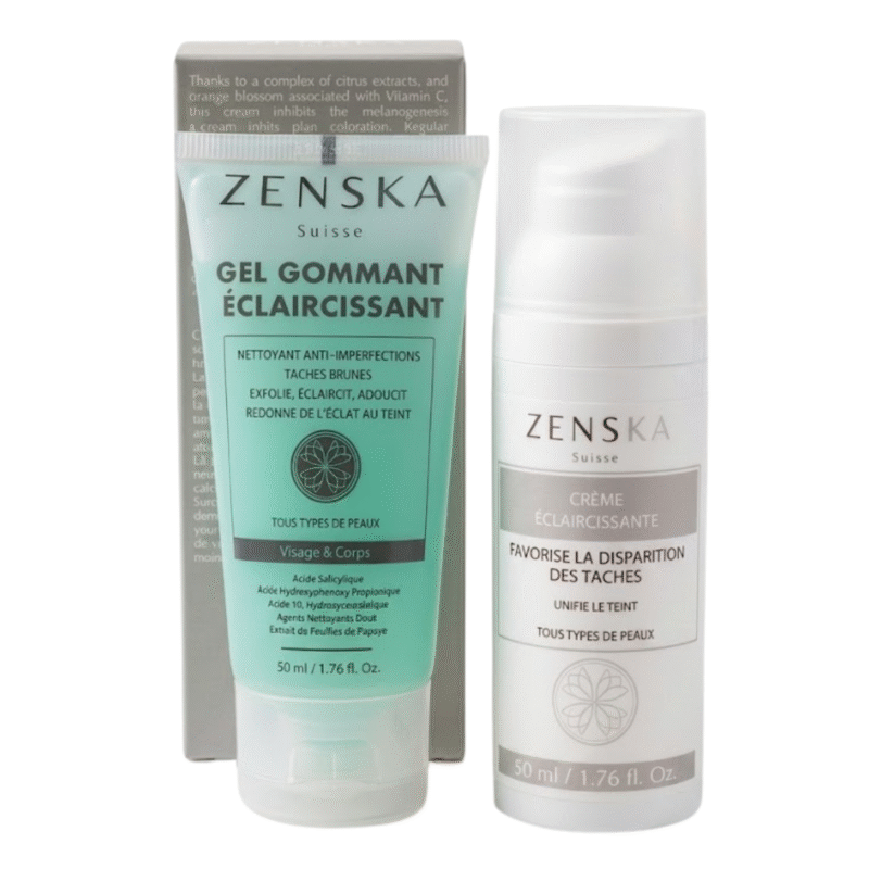 Zenska-Creme-Eclaircissante-50mlGel-Gommante-50ml-pack.png
