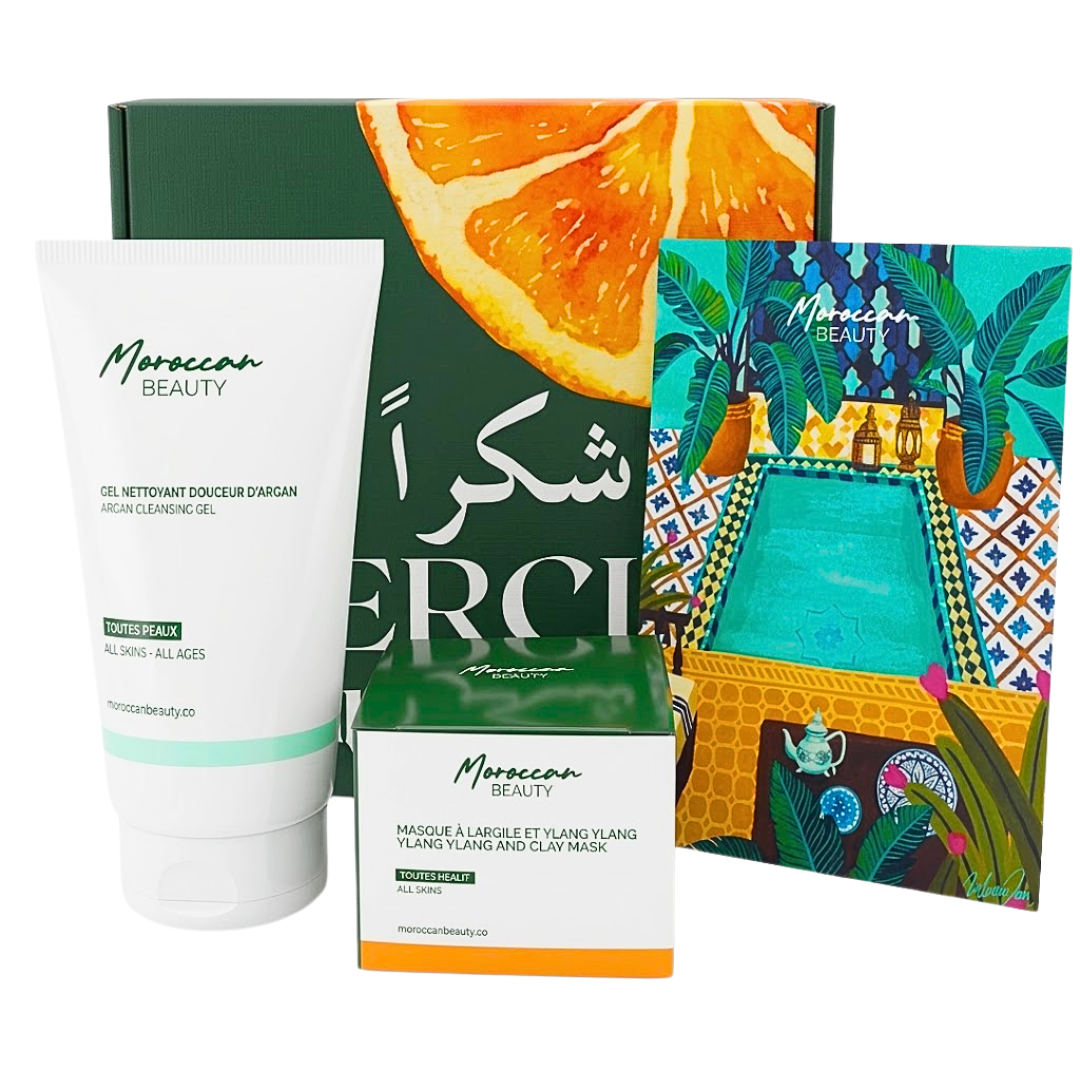 Moroccan-Beauty-Duo-Purifiant-Gel-Nettoyant-Masque-Ylang-Ylang-.png Moroccan Beauty Purifiant Gel Nettoyant + Masque Ylang Ylang Duo Pack – Image 1
