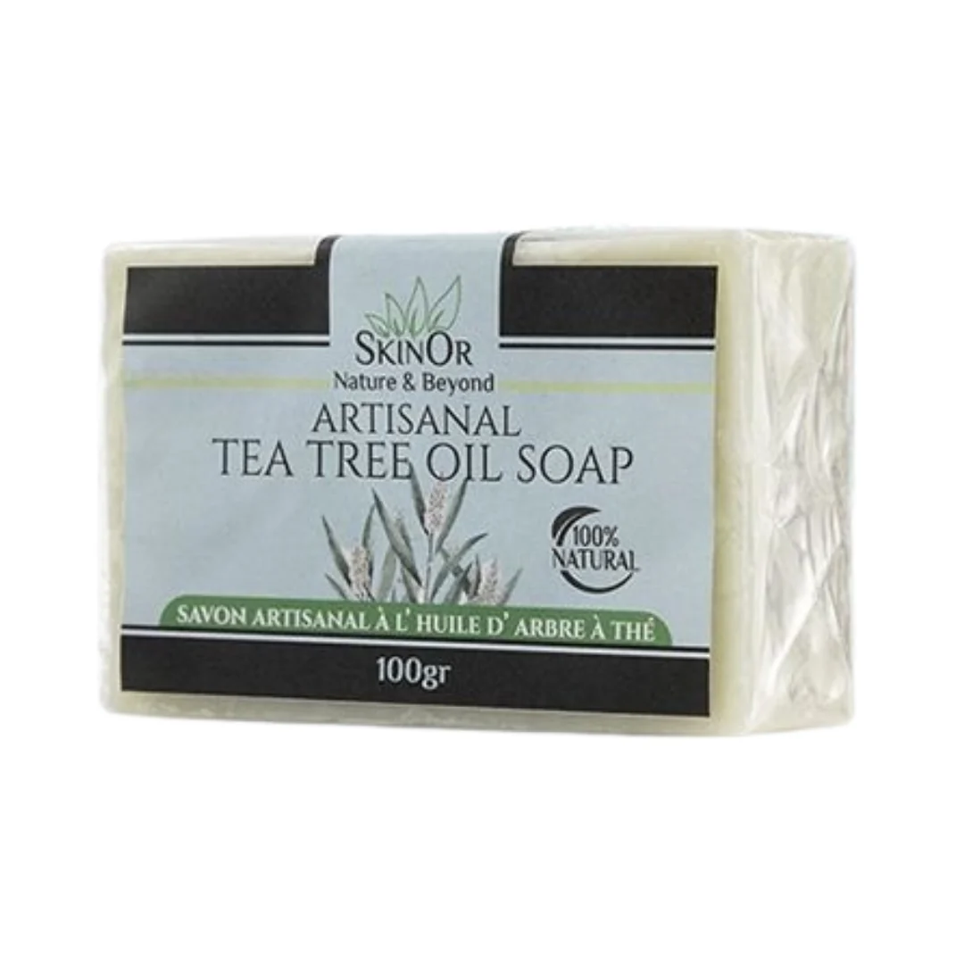 Skinor-savon-Artisanal-darbre-a-the-100gr.webp Skinor Savon Artisanal d'arbre a the 100gr – Image 1