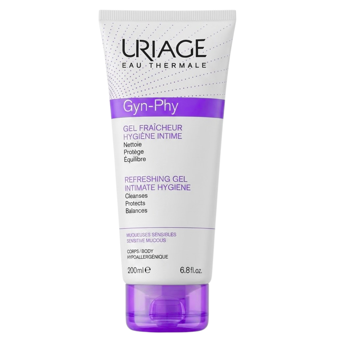 Uriage-Gyn-Phy-200Ml.png Uriage Gyn-Phy Gel Fraicheur Hygiene Intime 200Ml – Image 1