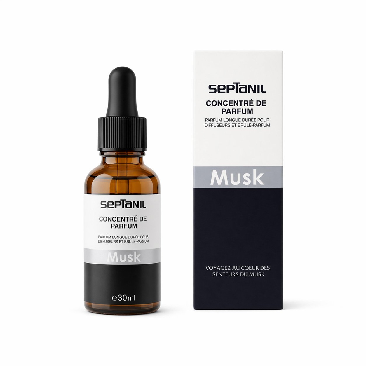 muskconcentre.jpg Septanil Base Fragrance Compte Goutte Musk 30ml – Image 1