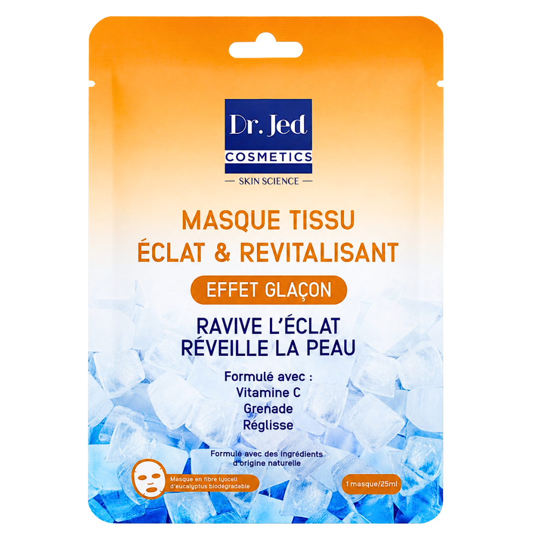 Dr-Jed-Masque-Tissu-Eclat-Revitalisant-25ml.png Dr Jed Masque Tissu Eclat & Revitalisant 25ml – Image 1
