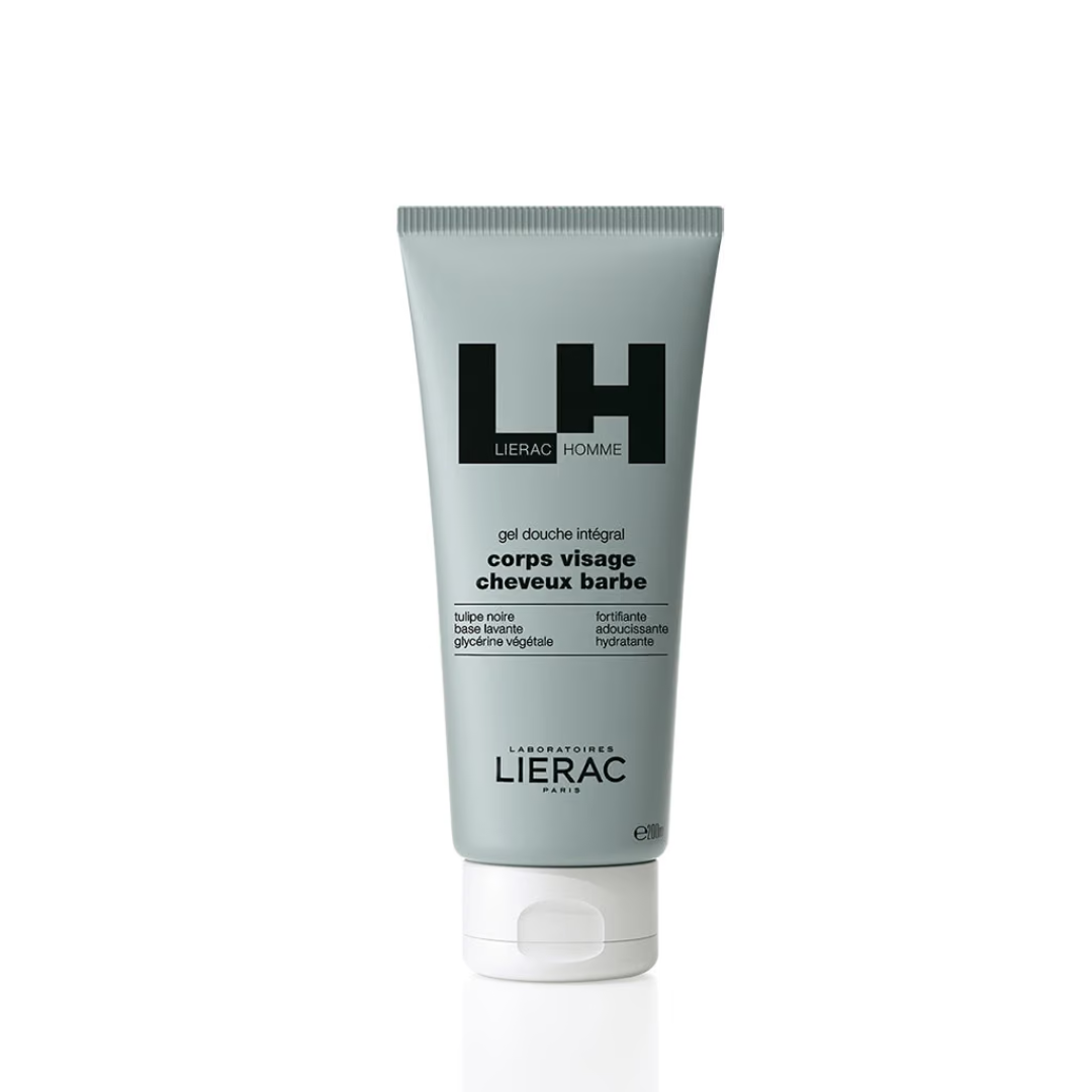 Lier-Men-cheveux-et-corps-gel-lavant-200ml.png Lierac Men Cheveux et Corps Gel Lavant 200ml – Image 1