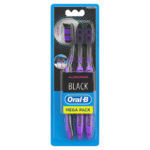 Oral-B Brosse A Dents Allrounder Black Medium Pack