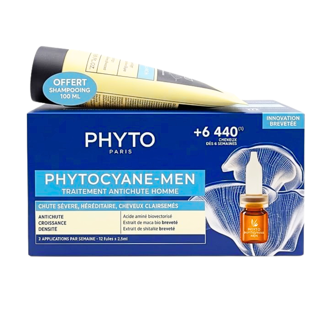 Phytocyane-Traitement-Antichute-Homme-123.5ml.png Phyto Phytocyane Traitement Antichute Homme 12x3.5ml – Image 1